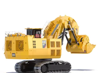 Mining Excavator 6050 FS 3D model