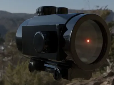 Mira Holografica RedDot 1x30 3D model