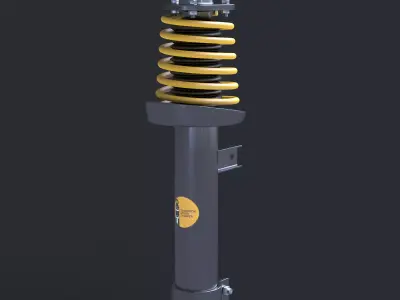 Shock Absorber 3D model