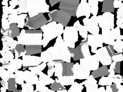 Bronze Pistol 3D model