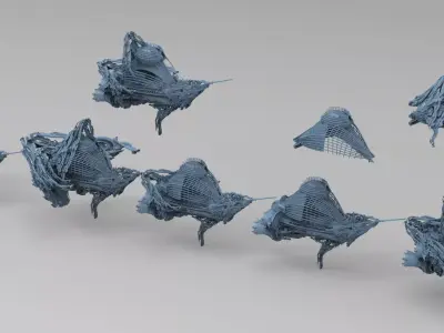 Sword Ocean Grand Ship city collection 2 3D model