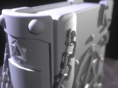 HIE MagicBook D180219 Low-poly 3D model