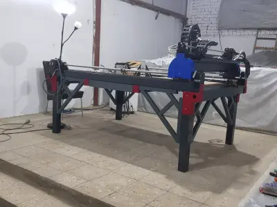 Large scale CNC machine 3D print model