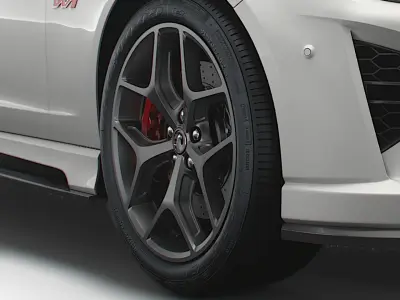 Vauxhall VXR8 GTS R W1 Sedan 2022 wheel 3D model
