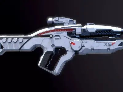 X5 Ghost Mass Effect 3D model