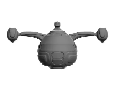 A sample of spaceship 3D model