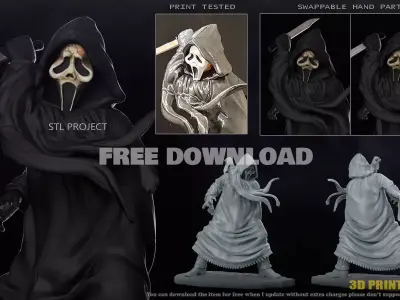 Ghostface Free 3D print model