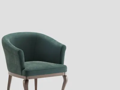 Baxter Dall Poltrona armchair 3D model
