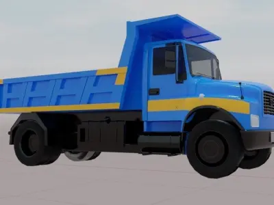 TaTa tipper sk 1212 model Low-poly 3D model