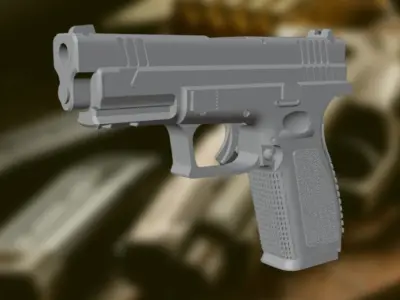 Springfield Armory XD  3D print model