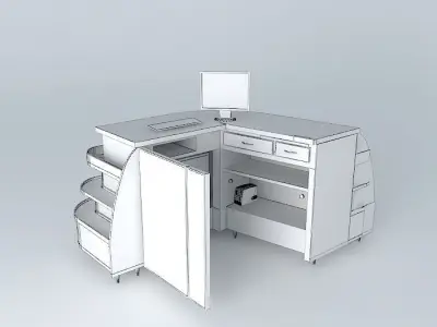 Kit503 Commercial Cash by Alex Marques Free 3D model