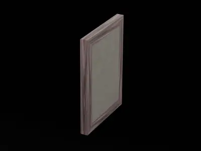 Small Picture Frame Low-poly 3D model