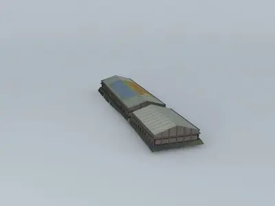 Kaohsiung Yangming Cijin warehouse Free 3D model