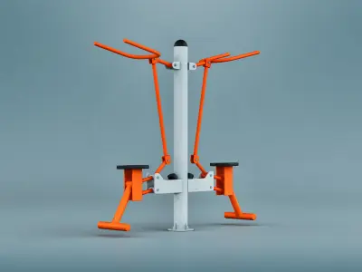 Outdoor Sports Equipment Low-poly 3D model