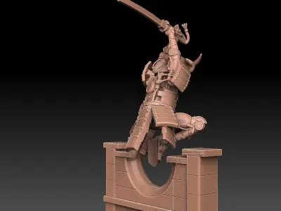 Robo Samurai Mk 9 3D print model
