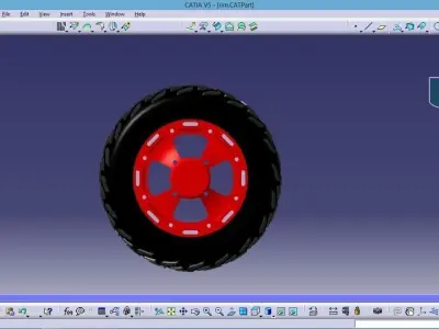 ATV Tyres Free 3D model