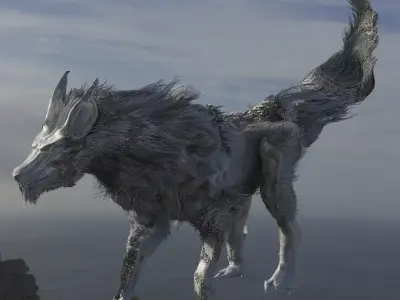 Wolf Prehistoric 3D model
