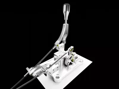 K-tuned billet race spec shifter 3D model