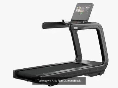 Technogym Artis Cardio Gym Collection 3D Model Pack
