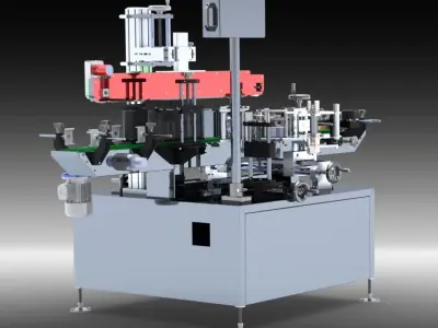 Labeling Machinery 3D model