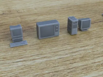 INDOOR HOME ASSETS 1-35 SUPPORTED STL 3D print model