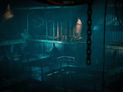 Sewers Environment Kit UE5 Low-poly 3D model