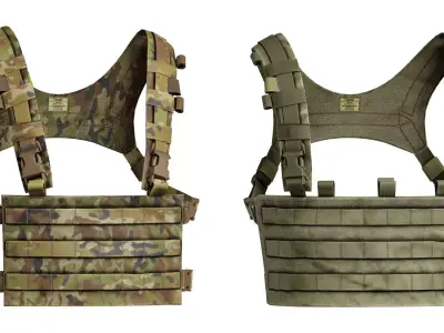 ADA TBAS CHEST RIG Low-poly 3D model