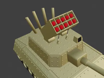 AI Tank 3D model