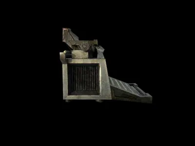 Typewriter - PBR - Textured Low-poly 3D model