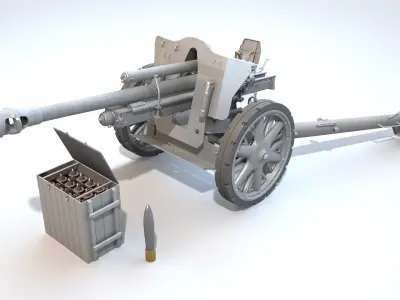  10-5 cm LeFH 18-40 howitzer 