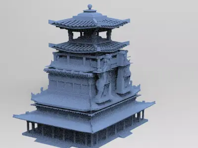 Warlord Tower 5  3D model
