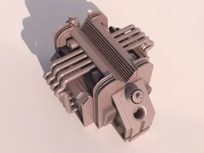 SCI-FI PROPS for 3Dprint 3D print model