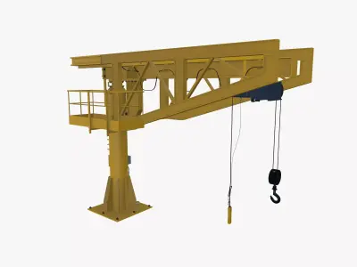 Crane 3D model by Asset-World from CGTrader