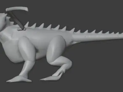 Dragon dinosaur Free 3D model