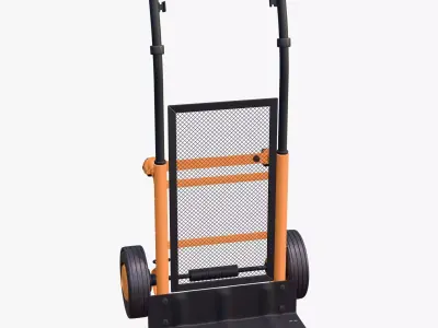 Manual Truck Luggage Cart M1 3D model