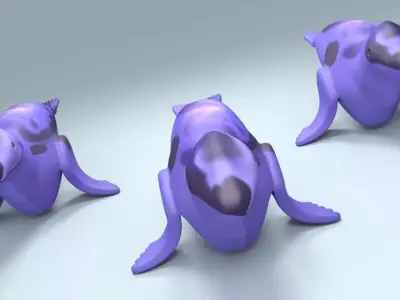 Seal Animal 3D model