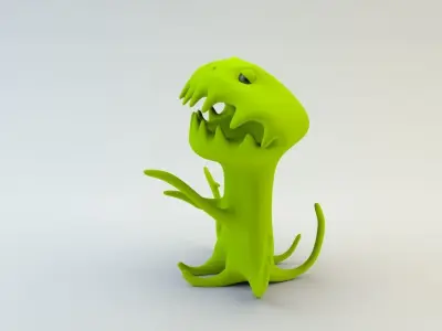 Swamp Creature Free 3D model