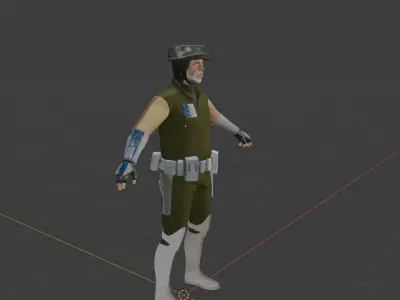 Rex on Endor  Free low-poly 3D model