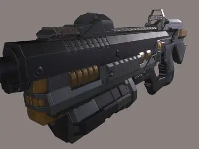 Thunder Guard Low-poly 3D model