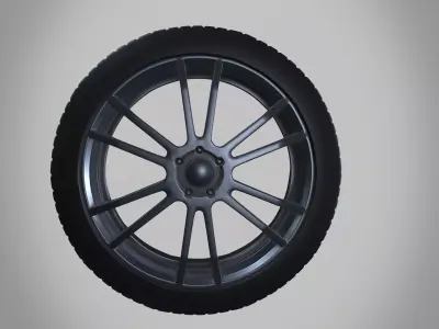 Car Tire 3D model by Asset-World