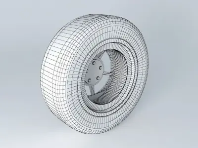 Wheel IKA Renault Torino TSX 15" Free 3D model