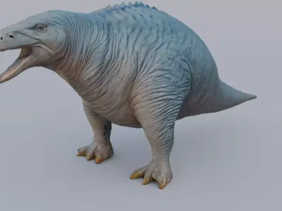 Big Creature fat creature Free 3D model