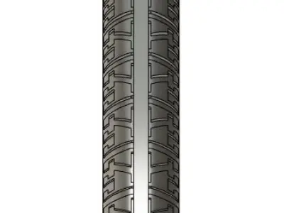 BISIKLET-ENGELLI ARABASI TEKERLEK 3D model