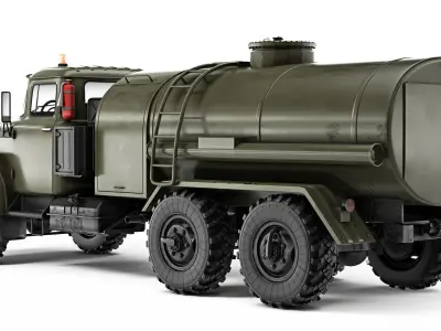 ZiL 131 ATZ-4 1975 3D model