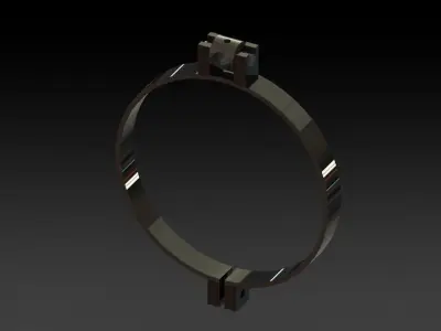 Cabel-Cam holder Free 3D model