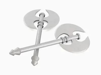 Stylized Axe 01  3D model