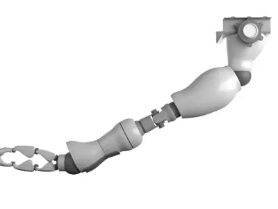 3D Robotic Arm 3D model
