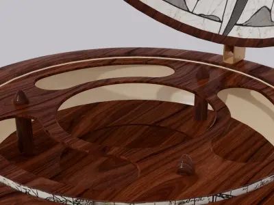 Globe for alcohol 3D model