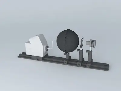 Filter Transmission Measurement Bench Free 3D model purchase