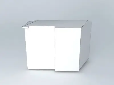 Commercial and residential building Free 3D model